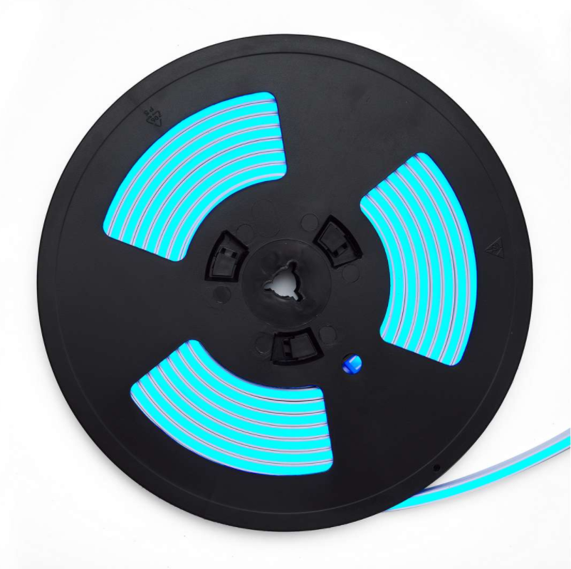 LED NEON - ijsblauw - 6x12mm - 120 led/m - 12V - 5 meter LED NEON - ijsblauw - 6x12mm - 120 led/m - 12V - 5 meter